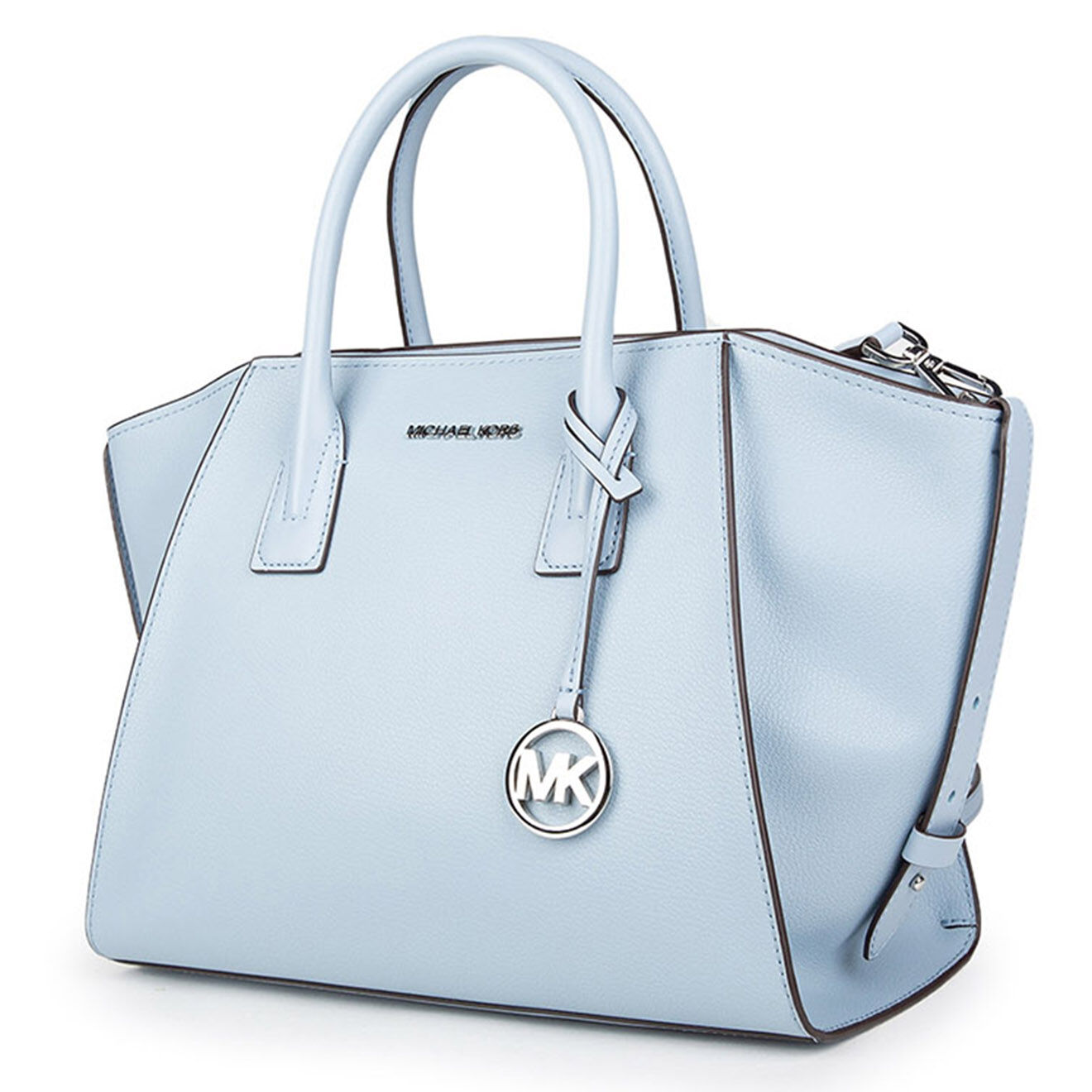 Michael Kors Sac à main en Cuir Avril bleu - 33x27x13 cm