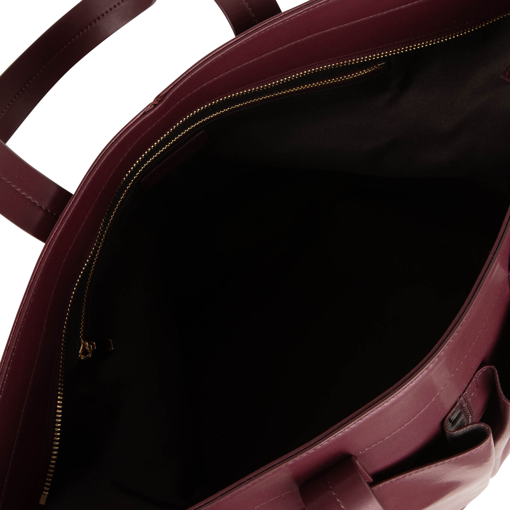 ELENA - Cabas en cuir | Rouge