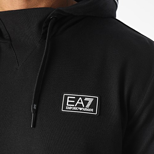 Sweat Capuche A Bandes 6RPM13-PJ05Z Noir