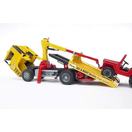 BRUDER® 2750 Abschlepp-LKW mit Geländewagen