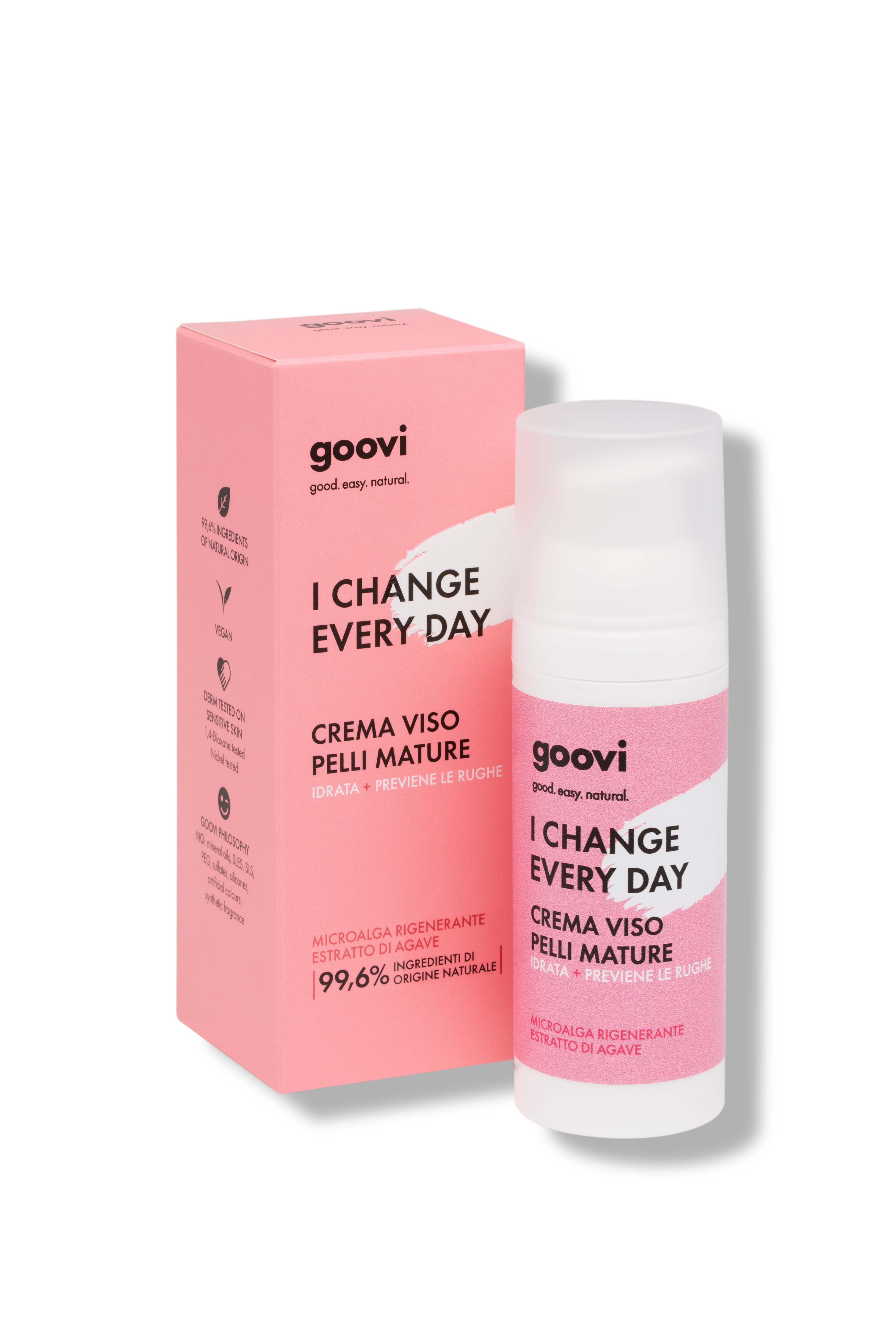 Goovi I CHANGE EVERY DAY Gesichtscreme Creme für reife Haut Fl 50 ml