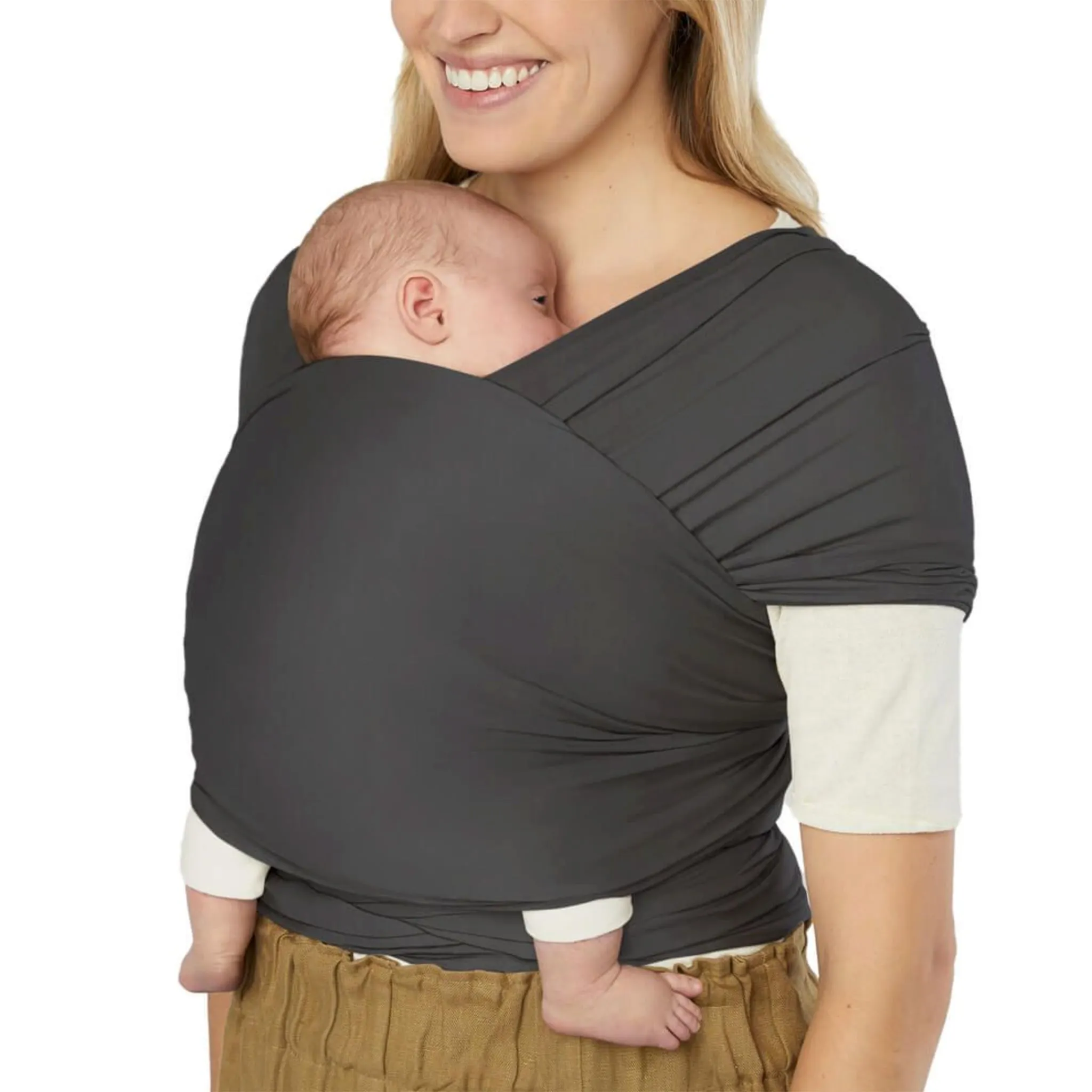 Ergobaby Porte-Bébé Écharpe Aura - Noir