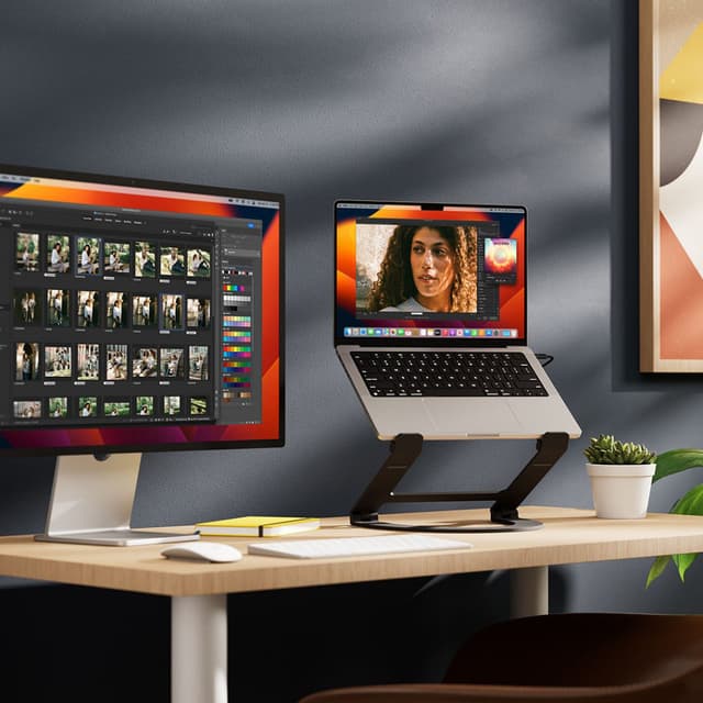 Twelve South MacBook Air stander til bærbar computer (sort)