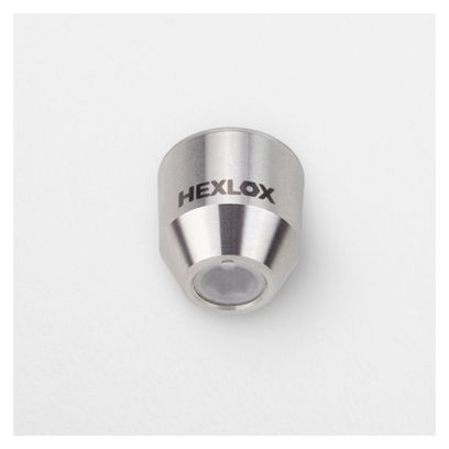 Ecrou de Remplacement Hexlox HexNut pour Insert Hexlox 6mm Argent