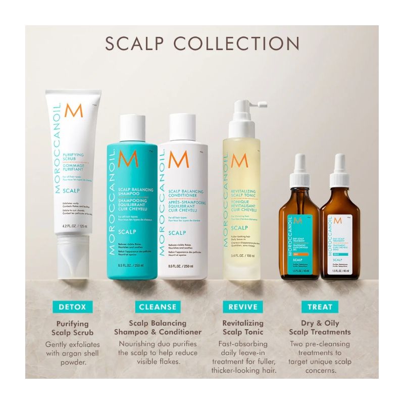 Tonique revitalisant cuir chevelu Scalp Moroccanoil 100ml