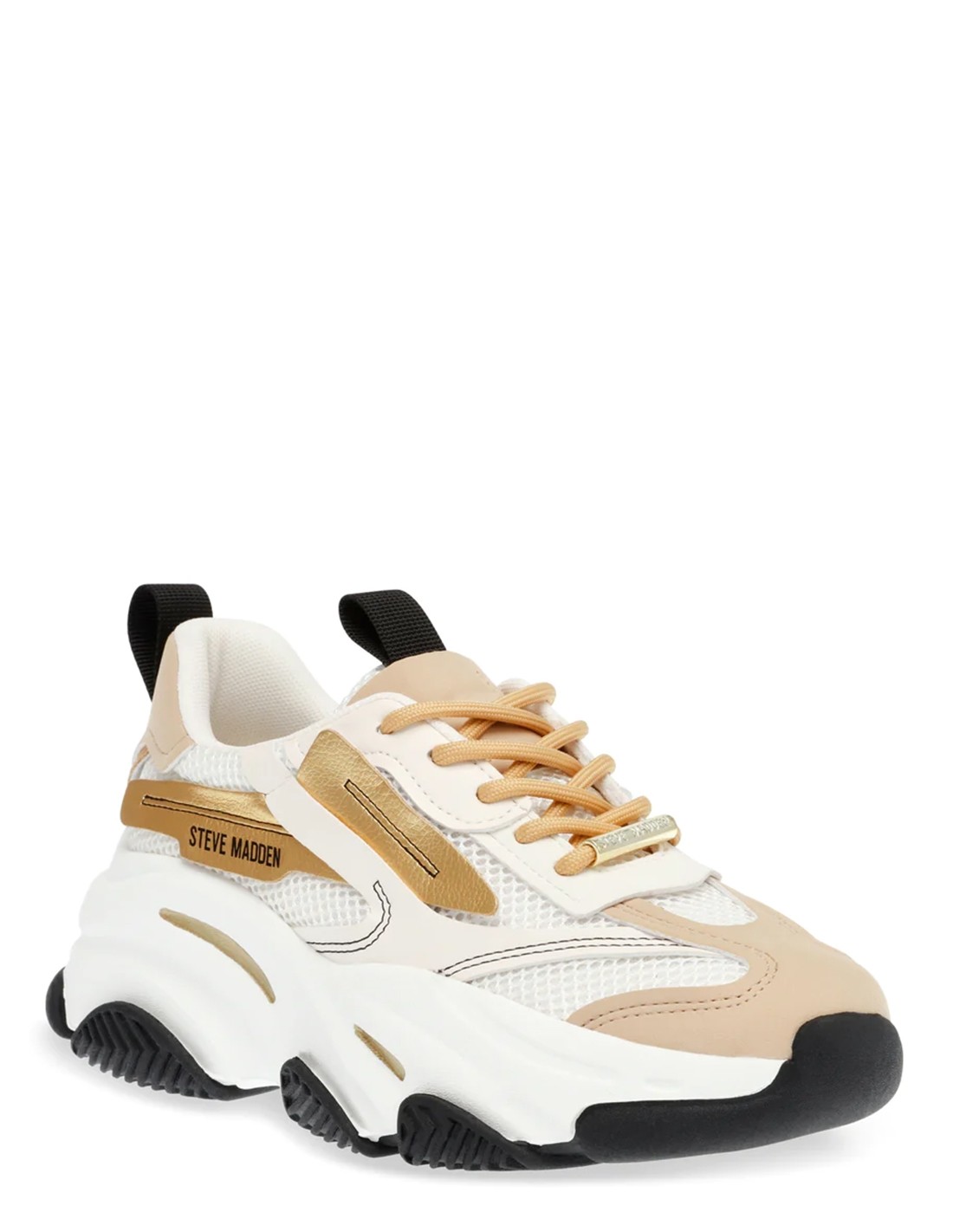 steve madden Baskets de ville Femme Possession-e Sneaker Doré