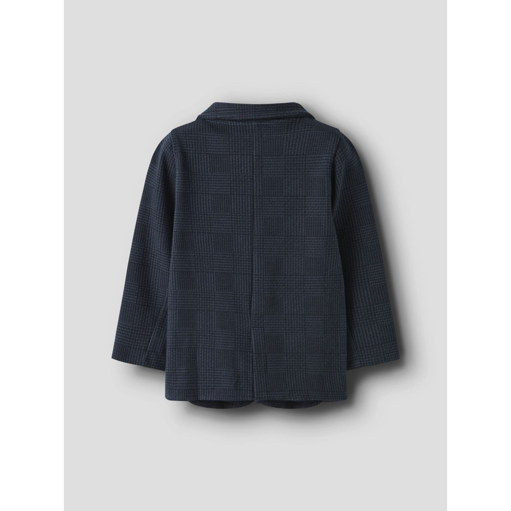 Køb Name It Navy Blazer Check Nmmrobino Sweat Blazer Unb