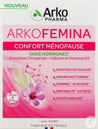 Arkopharma Arkofemina Confort Ménopause 60 Gélules