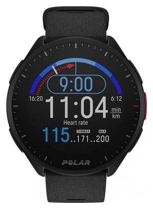 Montre GPS Polar Pacer Noir Night