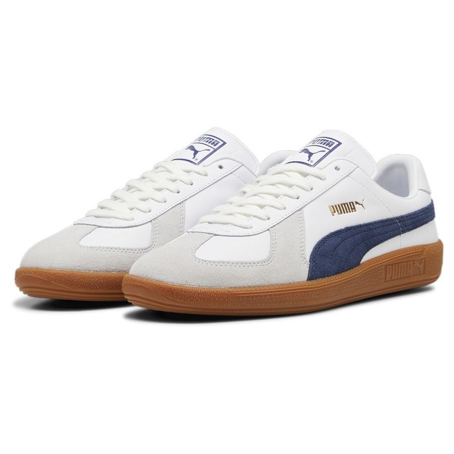 PUMA Army Trainer - Blanc/Bleu Marine