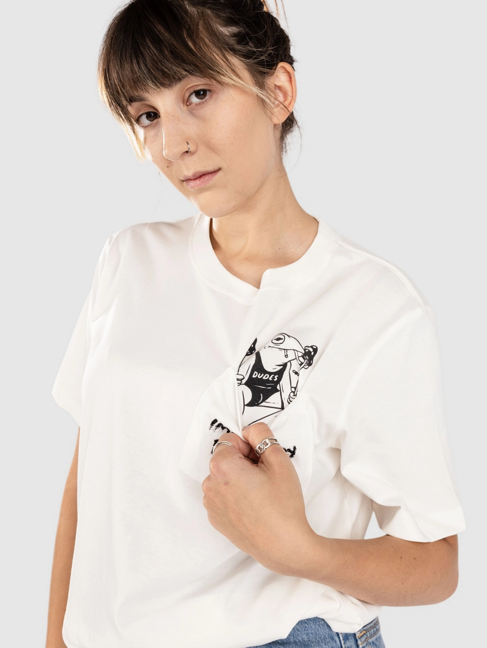 The Dudes Imaginary Friends T-Shirt off/white