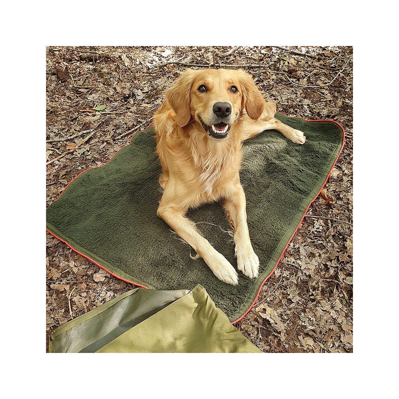 ROMNEYS Outdoor Travelbed Voyager, oliv, 70 x 100 cm