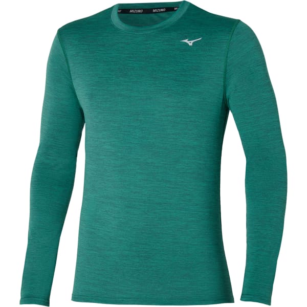 T-shirt trail MIZUNO IMPULSE CORE LS TEE EVERGREEN