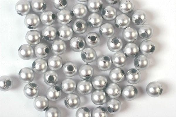 Voksperler 3mm 500g mat sølv