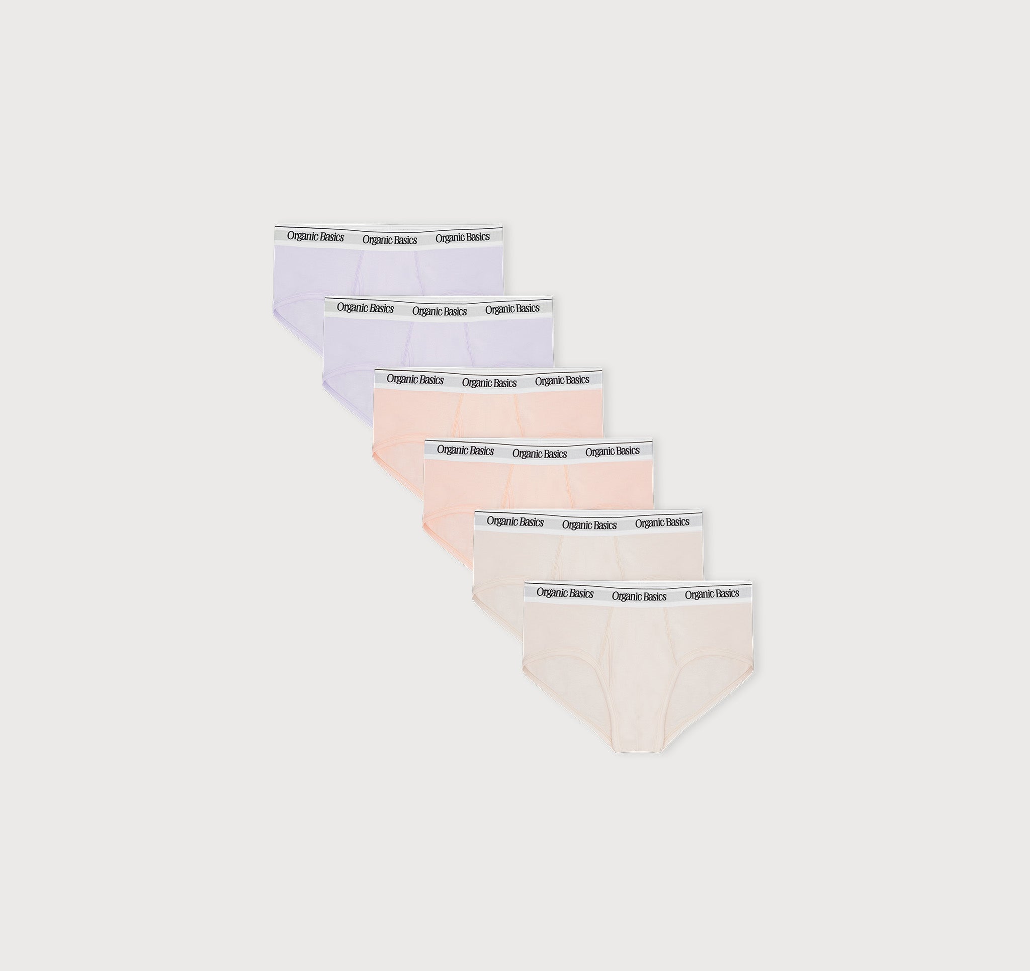 ORGANIC COTTON<br>Easy Briefs 6-Pack