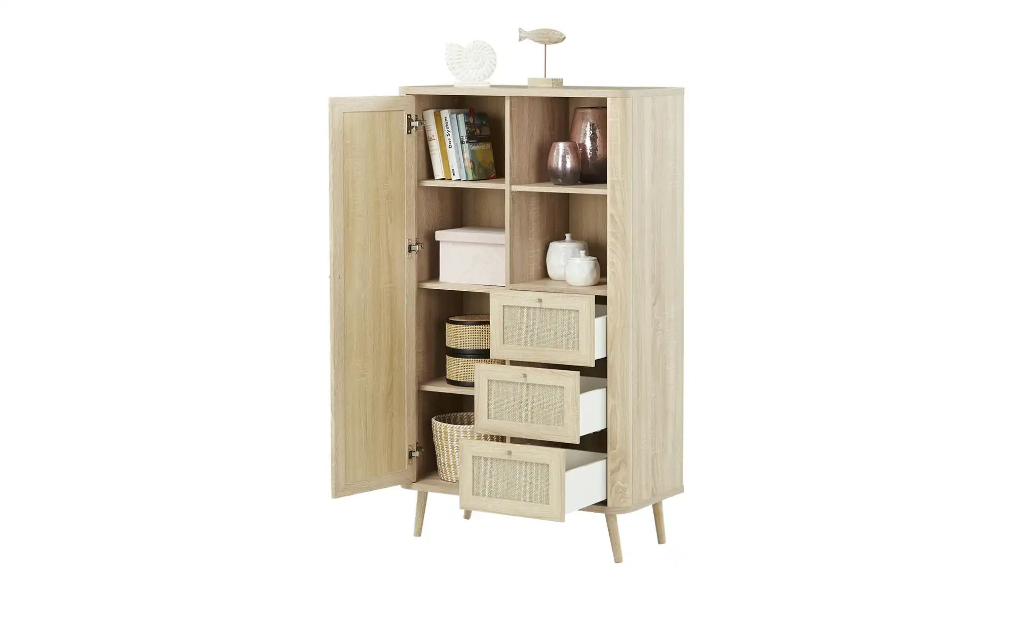 Roomers Highboard Rafia Premium