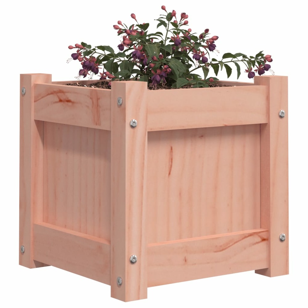 Jardinière 31x31x31 cm bois massif de douglas