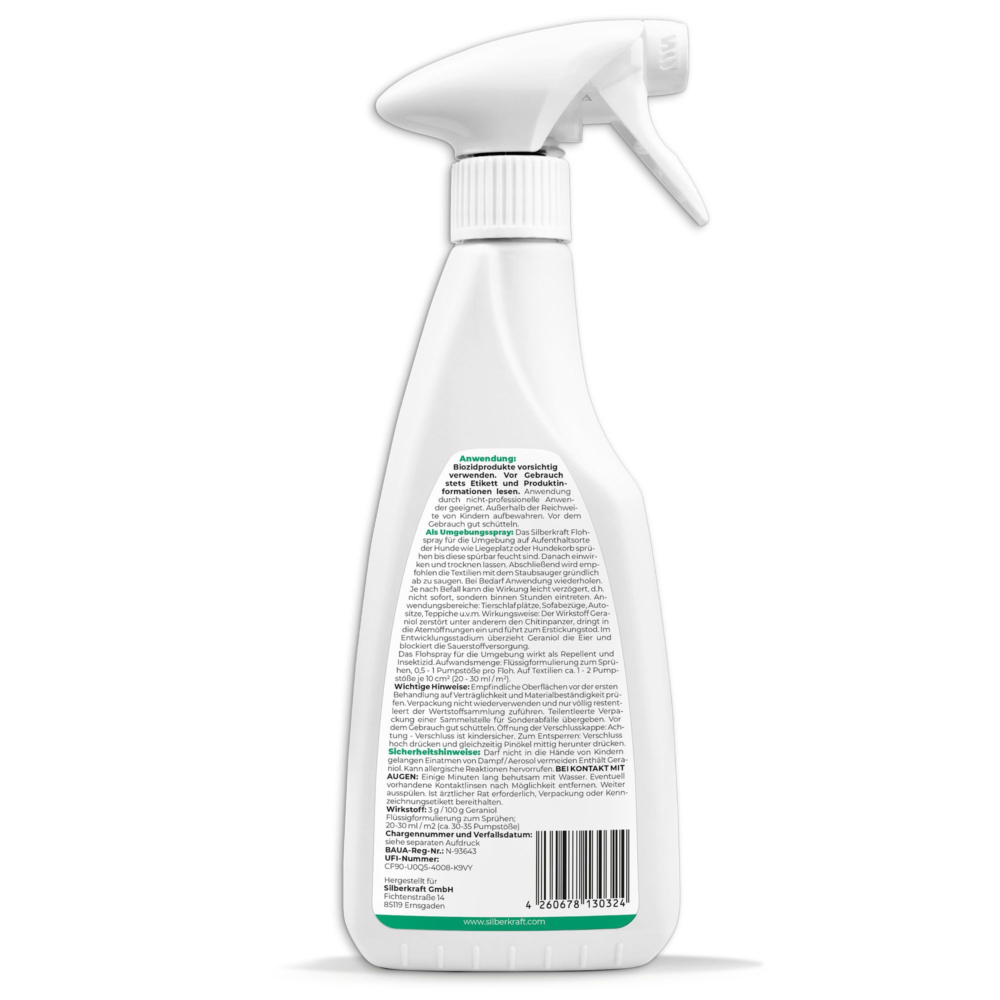 SILBEKRAFT Flohspray