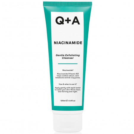 Q+A Niacinamide Gentle Exfoliating Cleanser