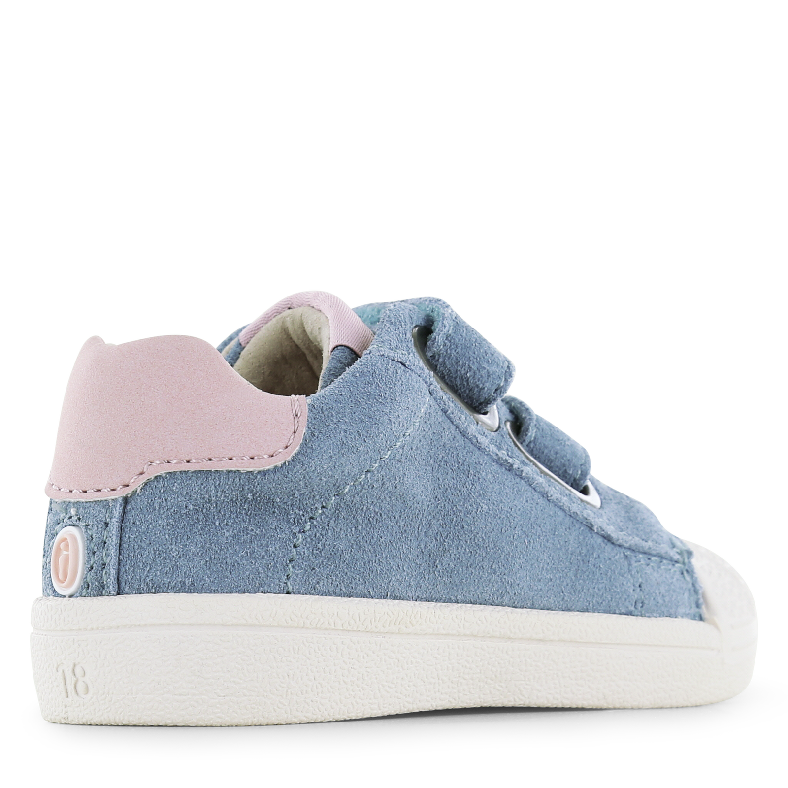 Shoesme blauw sneakertje Microfiber leer, Suède | Meisjes schoenen