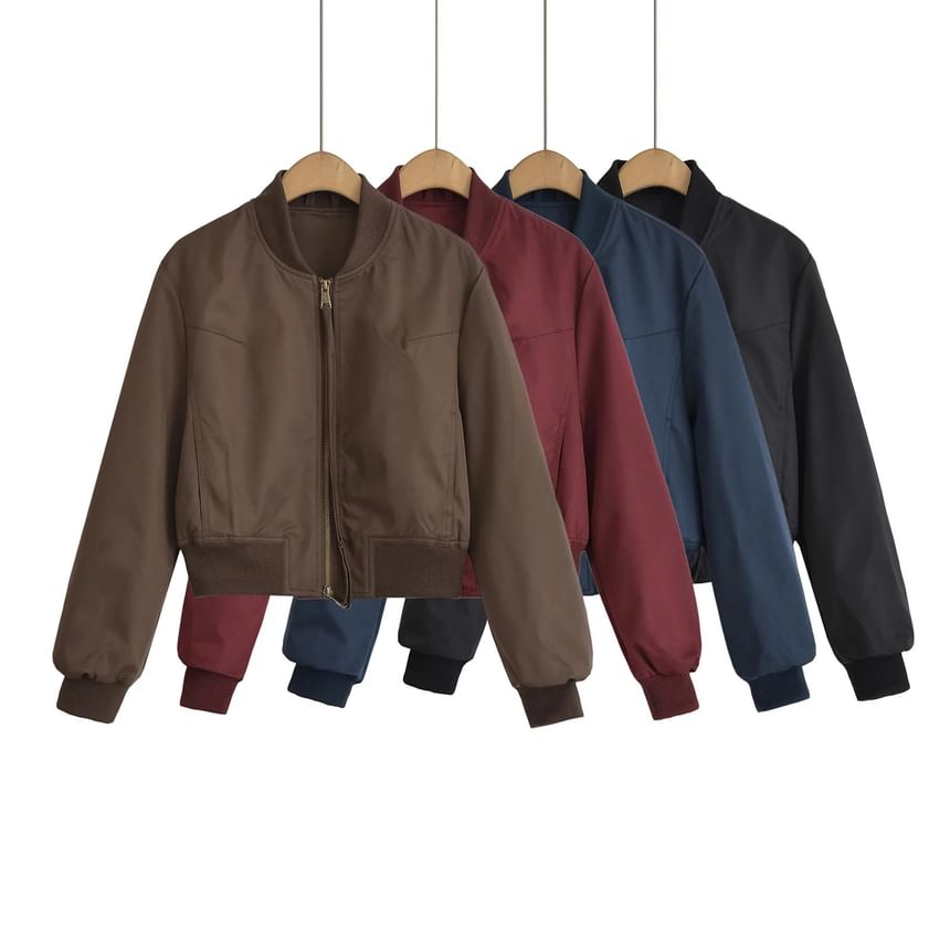 Asiris - Effen honkbaljack met rits