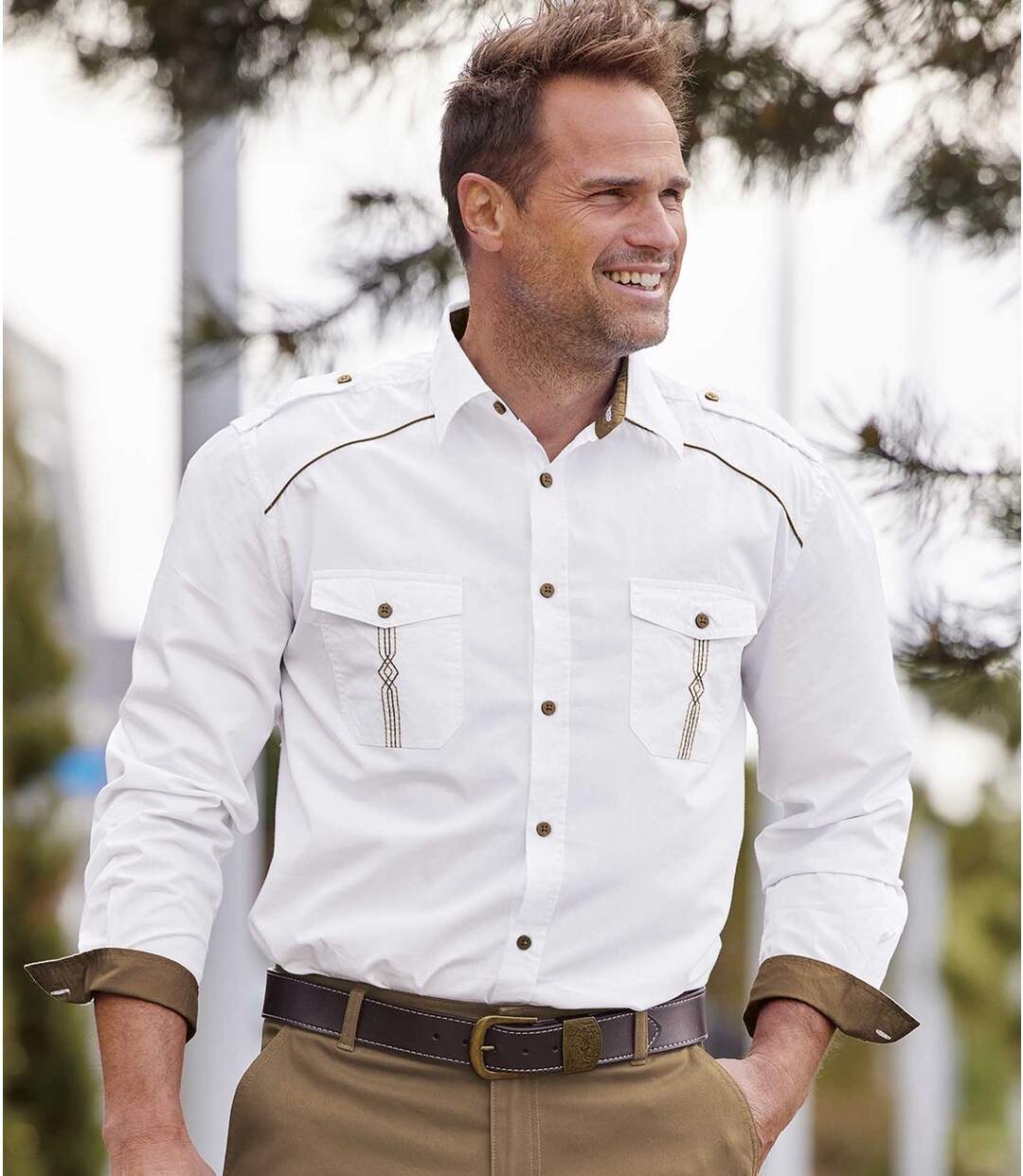 Chemise Blanche Popeline Rodéo Drive