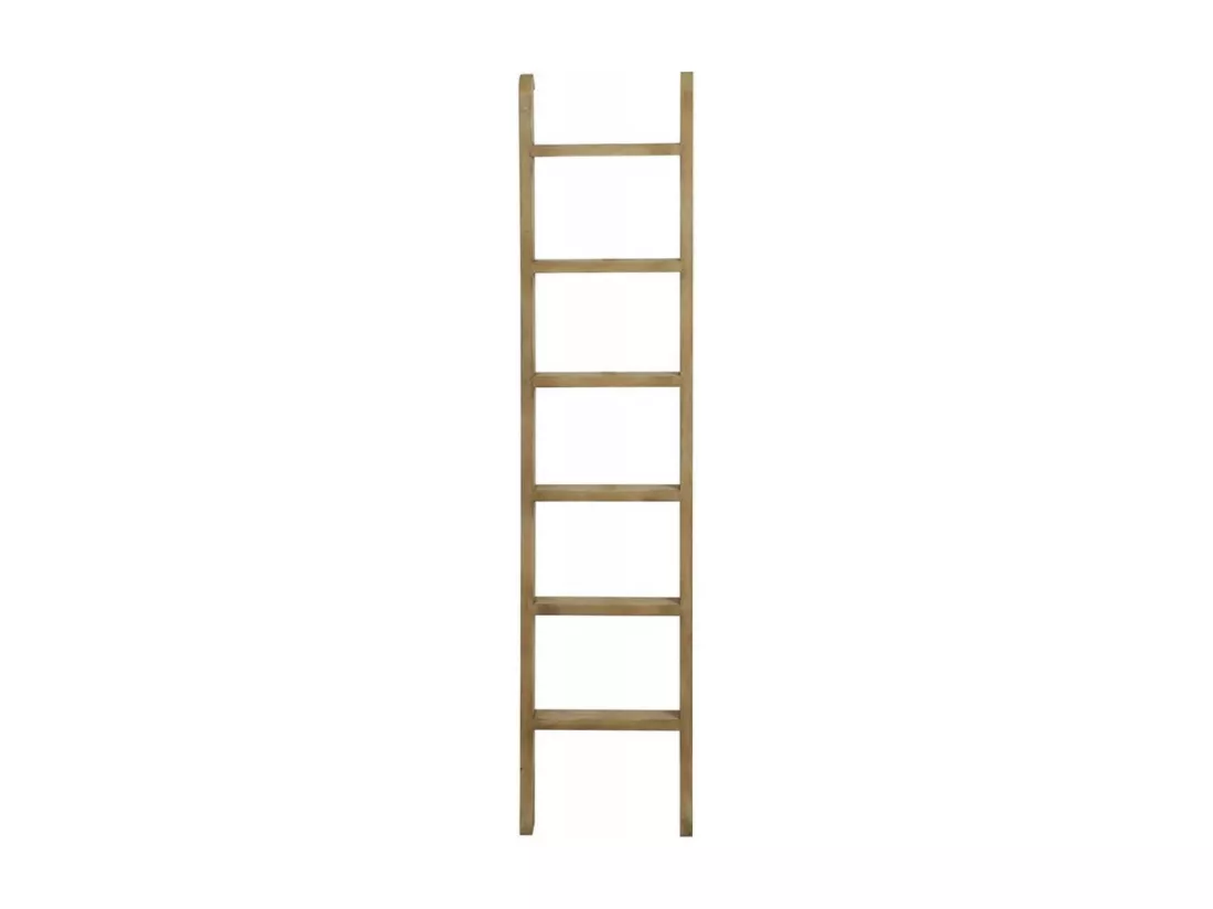 Echelle de bibliothèque Bois Marron - Natural Interior's