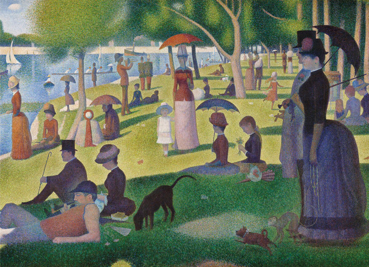 Clementoni Puslespil - Seurat Jatte - Museum - 1000 Brikker