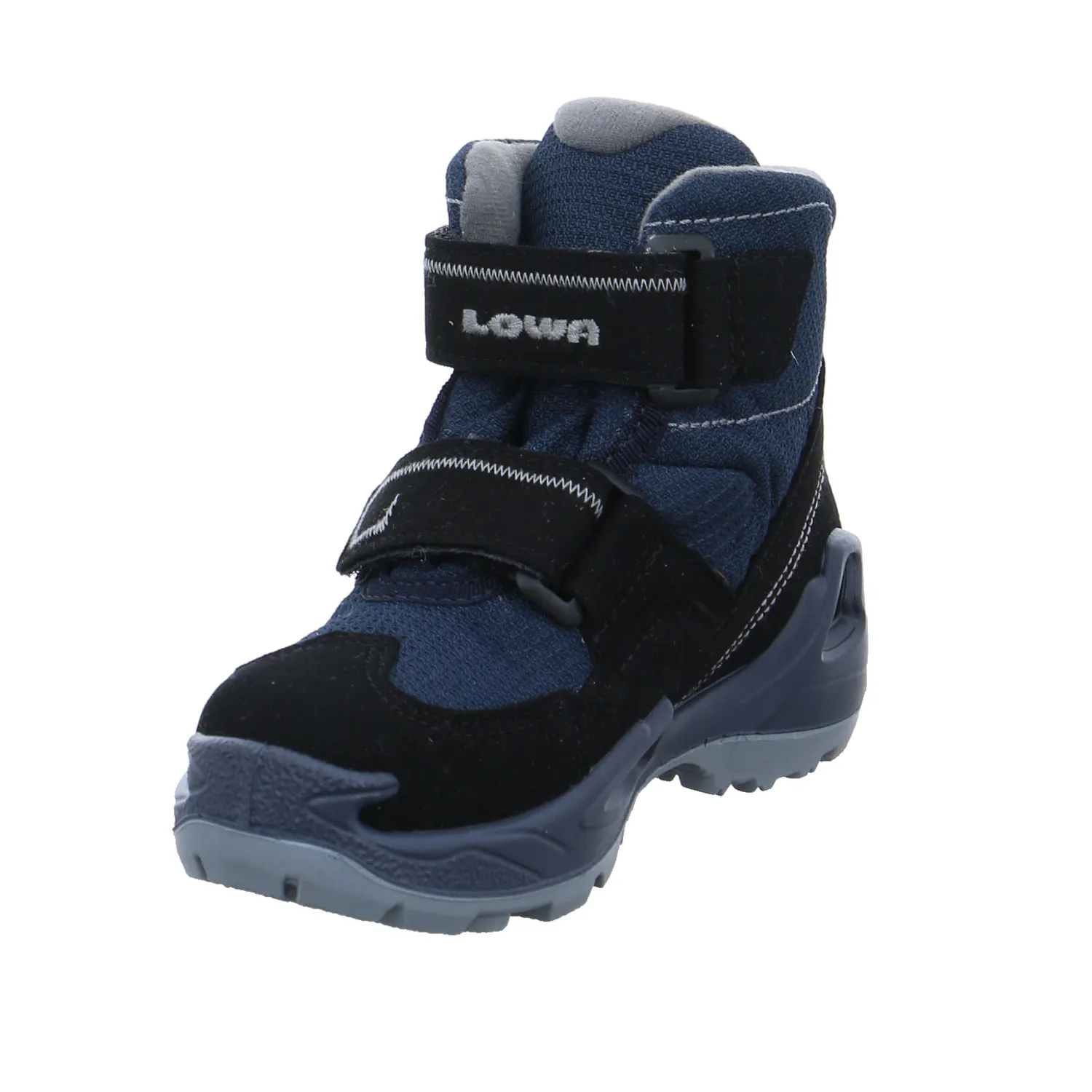 LOWA Kleinkinder-Snowboot  Membran Dunkelblau Synthetik  Winterstiefel Mädchen