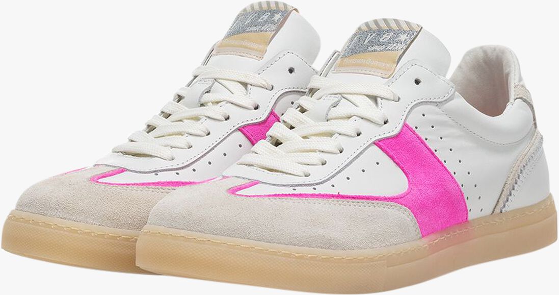 witte floris van bommel lage sneakers sfw-10096 minni