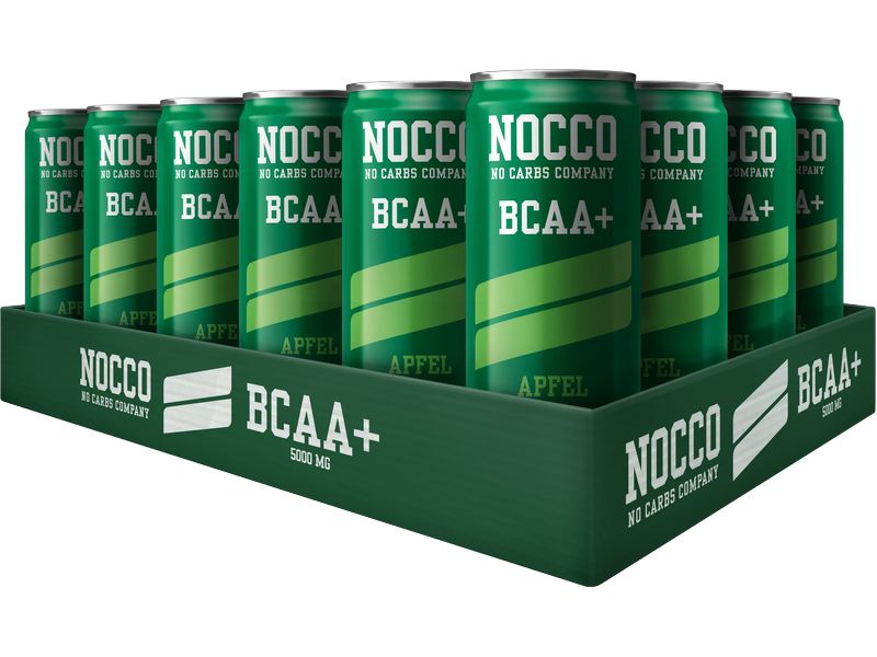 NOCCO Getränk BCAA  Apfel 24 x 0.33 l Erfrischungsgetränk