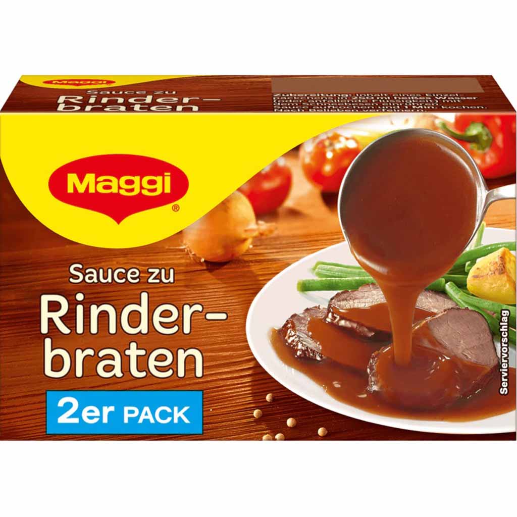 Maggi Sauce zu Rinderbraten 2er Pack für 500ml MHD:30.10.25