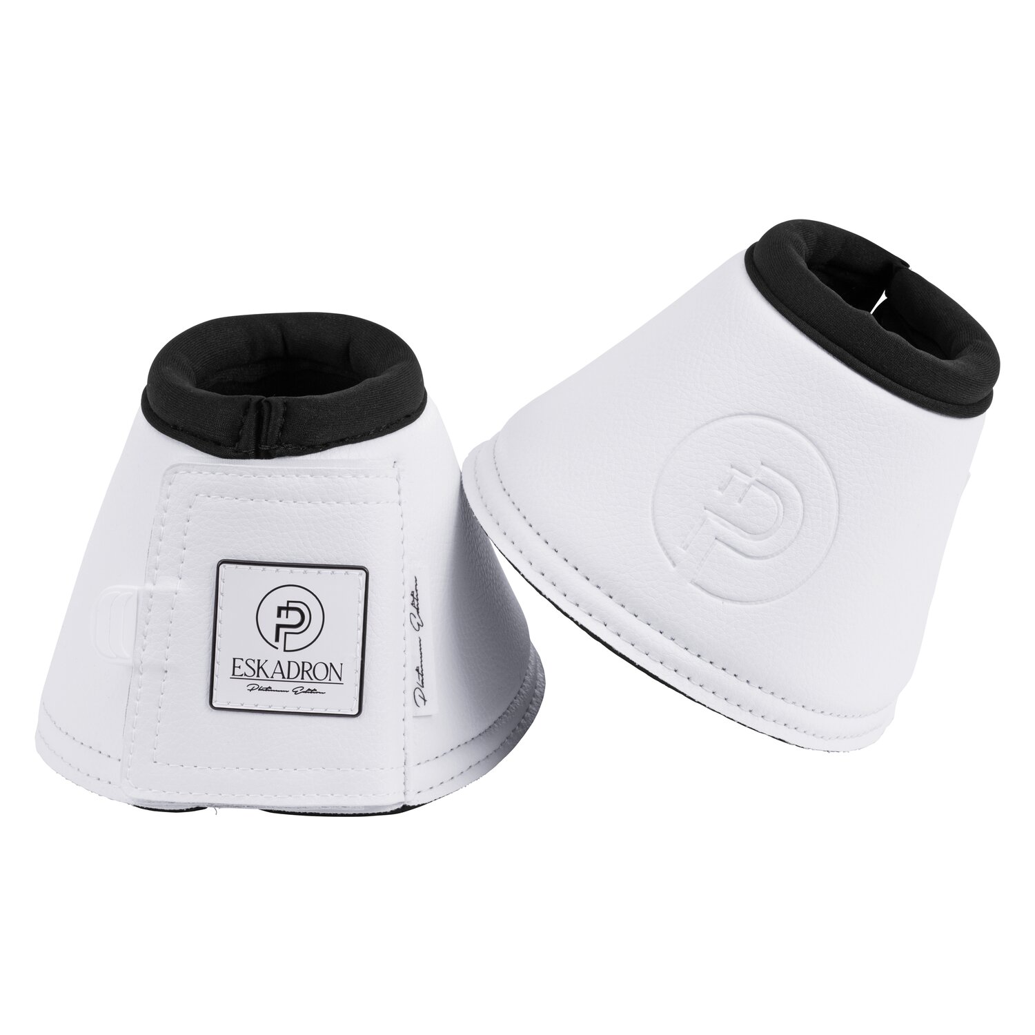 ESKADRON Platinum Sprungglocken Faux Leather  - white