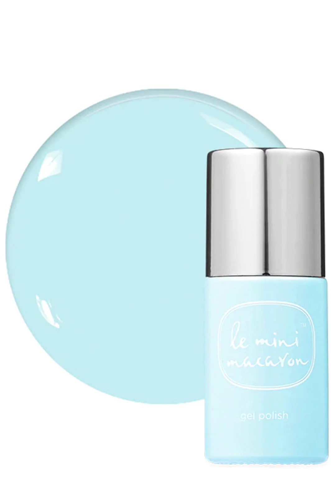Le Mini Macaron Neglelak Gel blue vanilla