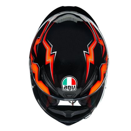 Casque AGV K1 - KRIPTON - Noir / Orange