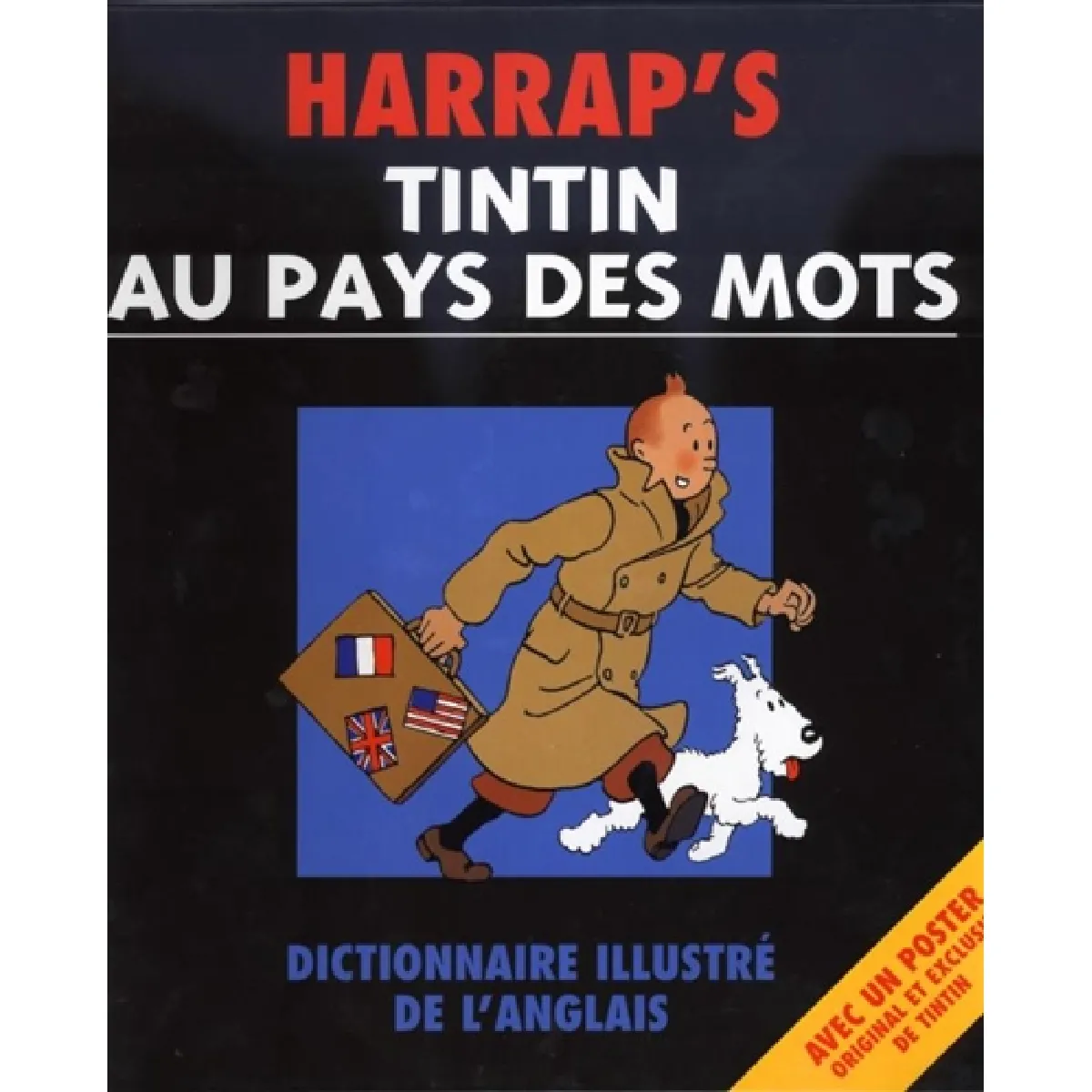 Tintin au pays des mots : dictionnaire illustré monolingue anglais · Occasion