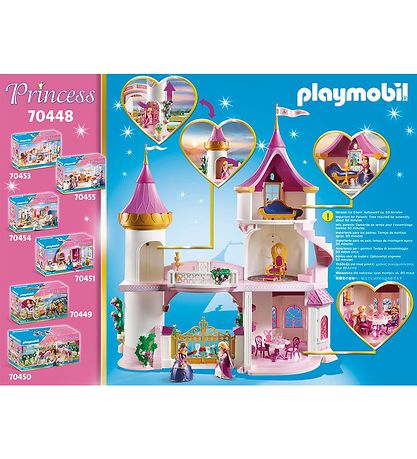 Playmobil Princess - Prinsesseslot - 70448 - 265 Dele