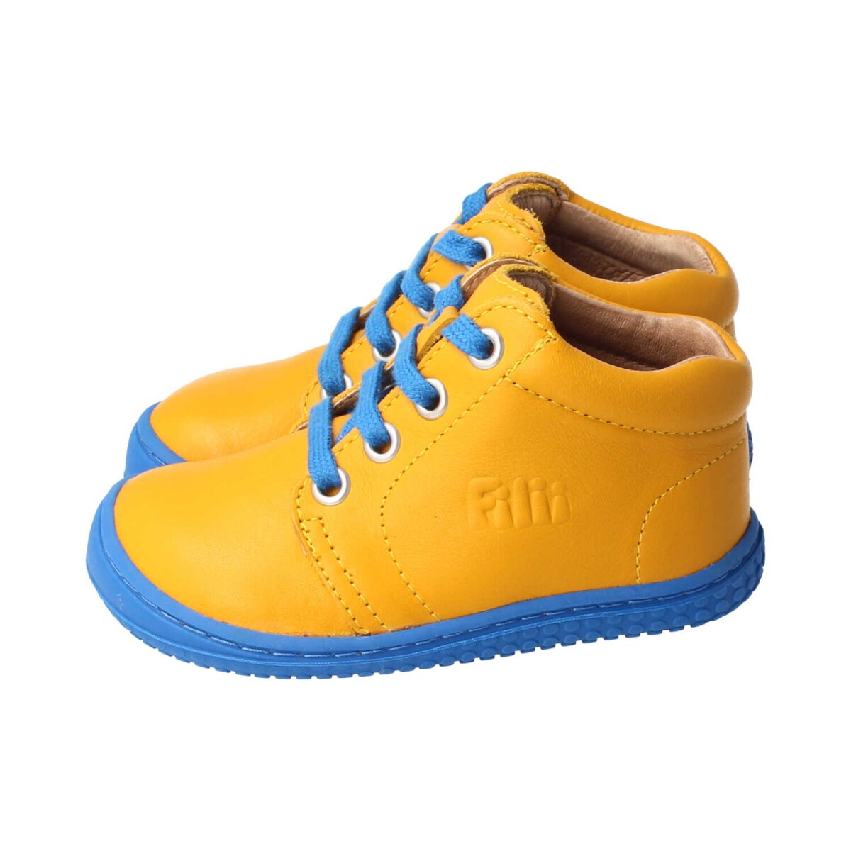 3211-55 mustard GECK nappa leather laces Weite/W