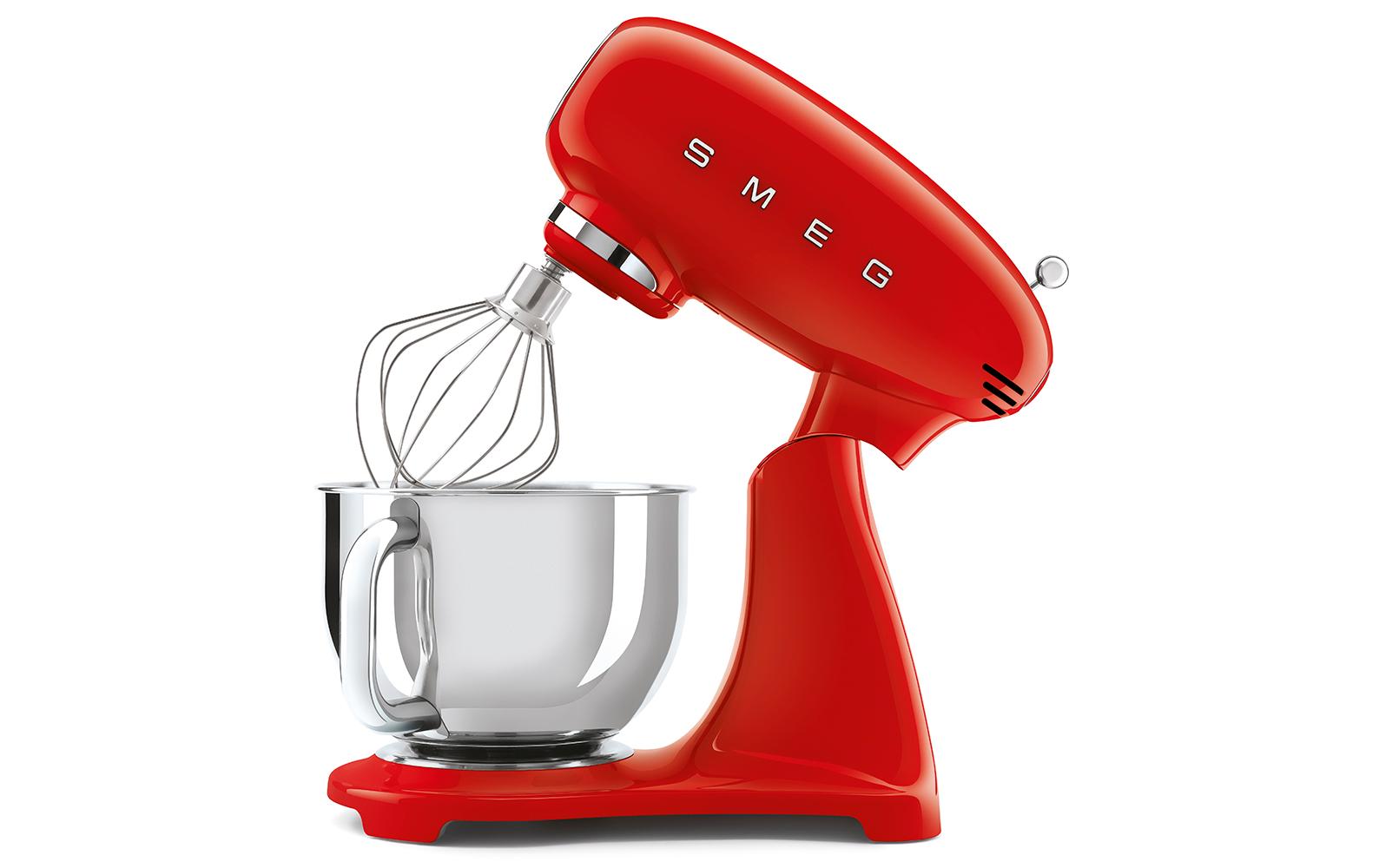 Küchenmaschine 50's Style SMF03RDEU Rot<br>Vielseitiges Küchengerät mit 10 Geschwindigkeitsstufen