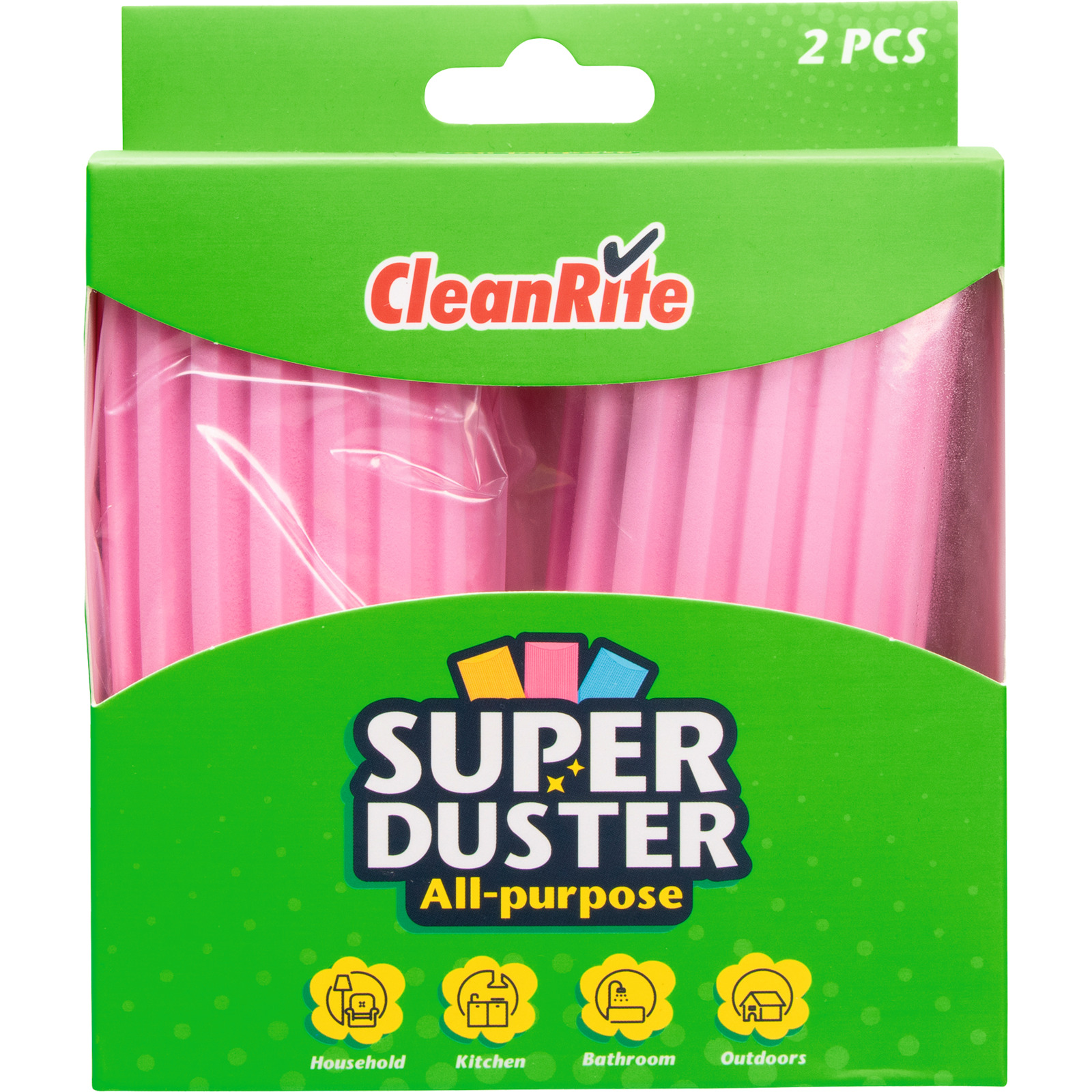 CleanRite Staubschwamm Super Duster, 2 Stück
