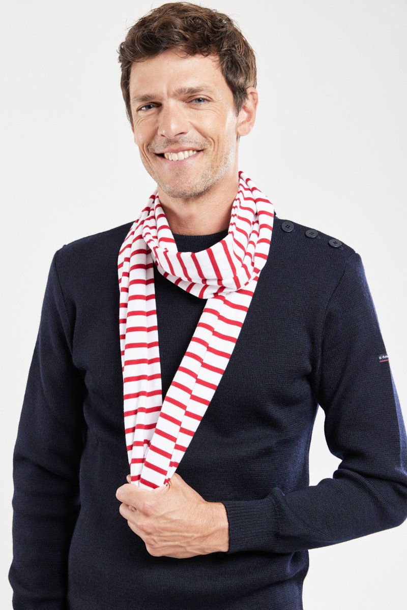Echarpe rayée 