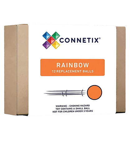 Connetix Bälle - 12er-Pack - Rainbow