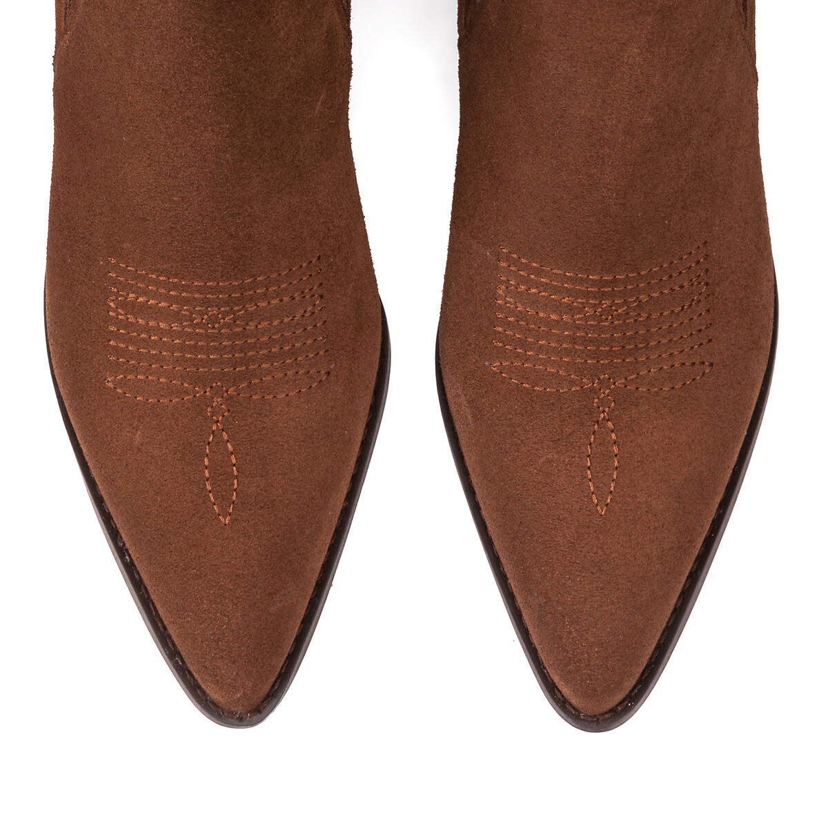 COLEÇÕES LA REDOUTE<br>Botim de camurça, Assinatura DORIANE