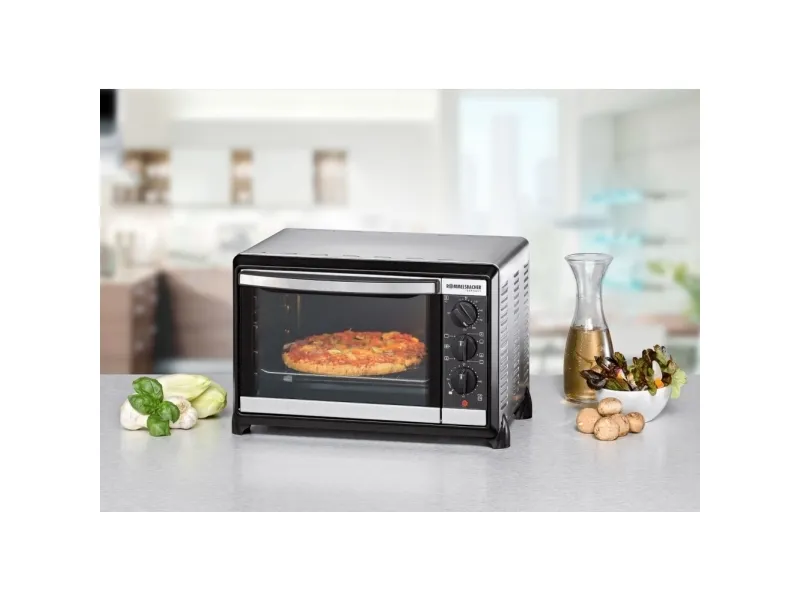 Rommelsbacher BG 1055/E - Elektrisk ovn - konvektion - 18 liter - 1.1 kW - rustfrit stål