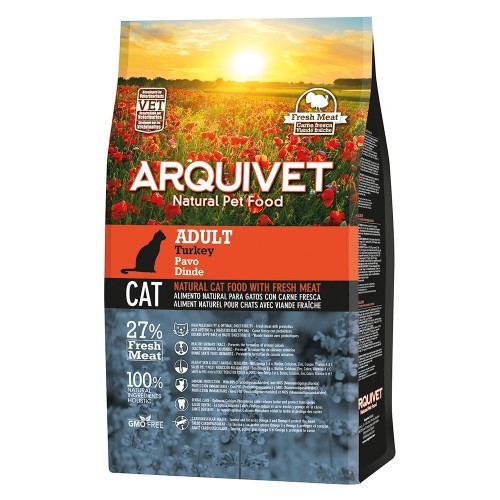 Arquivet Ração para Gatos Adultos, Sabor Peru