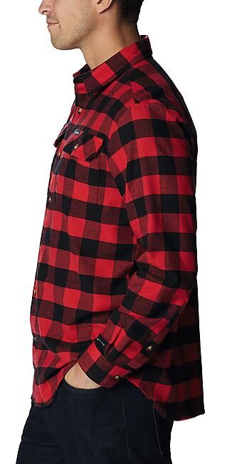 COLUMBIA - CHEMISE FLARE GUN STRETCH FLANNEL M
