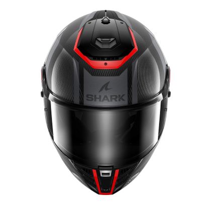 Casque Shark SPARTAN RS CARBON SHAWN - Noir / Rouge