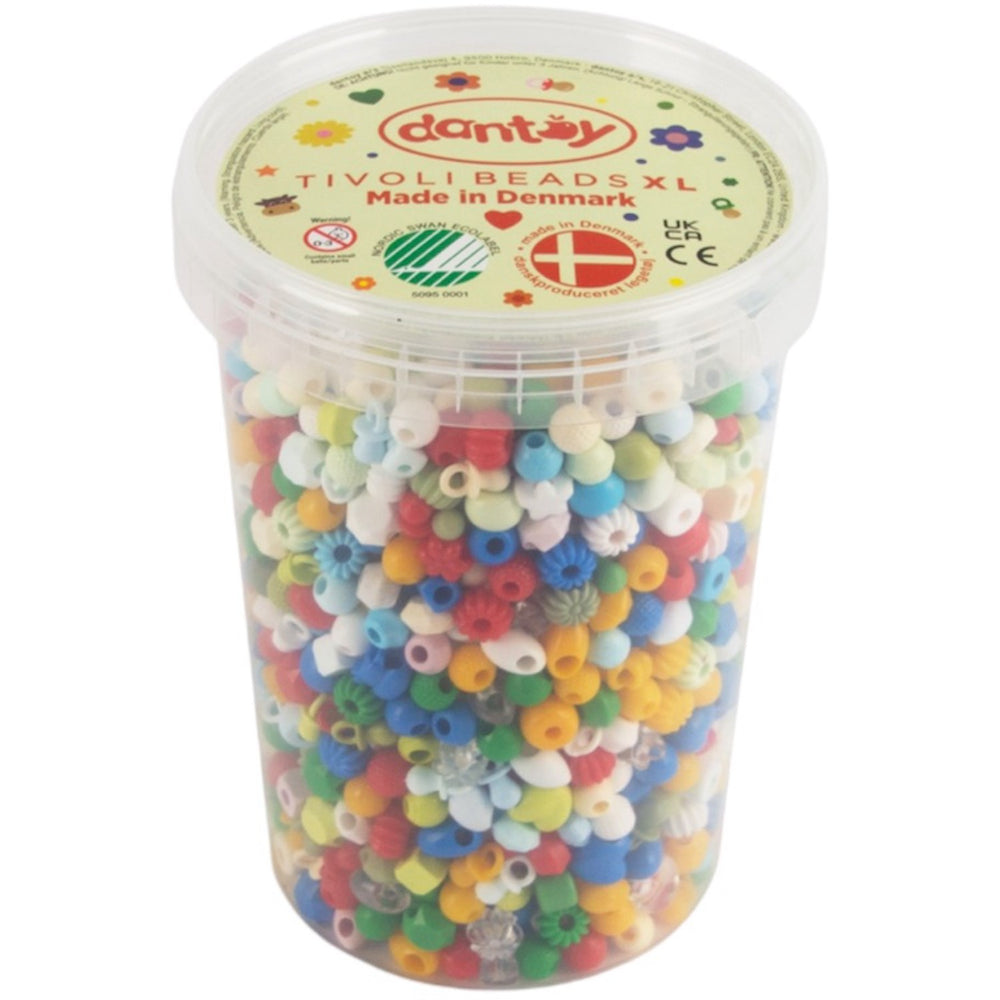 Køb Dantoy Mixed Colours Classic Tivoli Perler