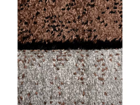 tapis salon 120x170 tissé beige rectangle motif géométrique GEOME