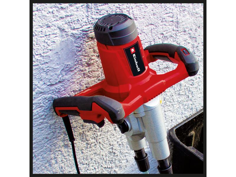 Einhell Rührwerk TE-MX 1600-2 CE Twin Handrührwerk mit zwei gegenläufigen Rührern für ein schnelles und kraftsparendes Mischen